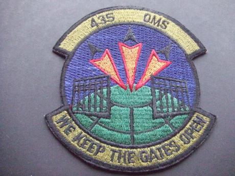 435 OMS Maintenance Squadron keep the gates open